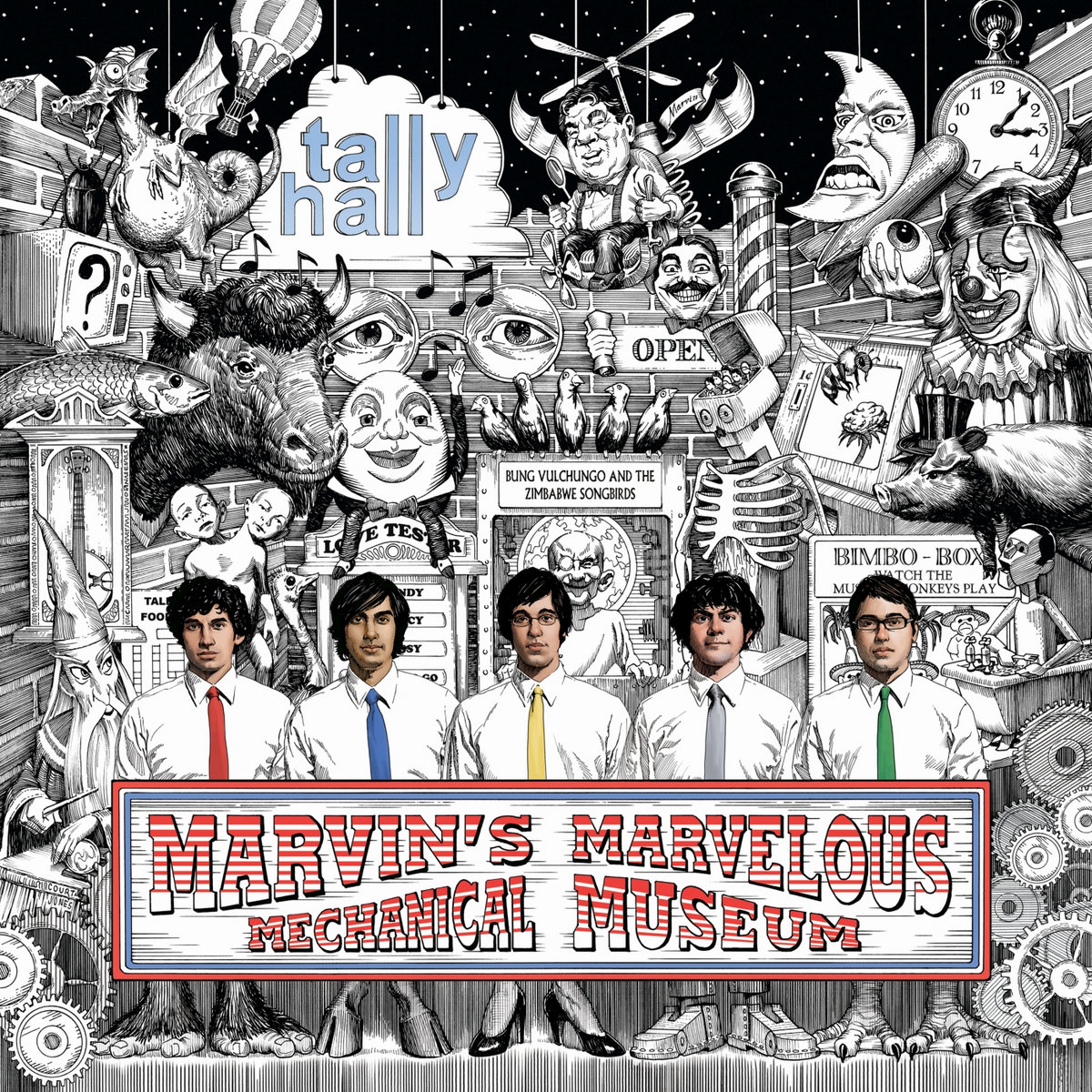 Portada de Marvin's Marvelous Mechanical Museum (2005)