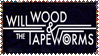 Will Wood and the Tapeworms stamp